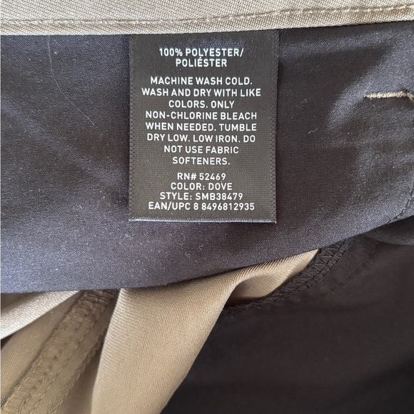 Swiss Tech Men's Size 38 X 32 Pants Outdoor Performance Work Wear Gorpcore Brown - Picture 8 of 8